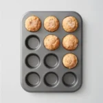 12 Cup Muffin Pan | Non-Stick Muffin and Cupcake Baking Tray