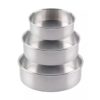 Cake Pan Set of 3 Iron | Heavy-Duty Round Cake Baking Pans