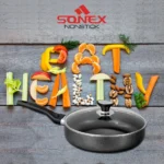 Classic Frypan with Glass Lid | Non-Stick Durable Cooking Pan in Pakistan