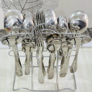 Cutlery Set 29 Pieces Spoons Set - Spoons, Rice Paddles, Serving Spoons