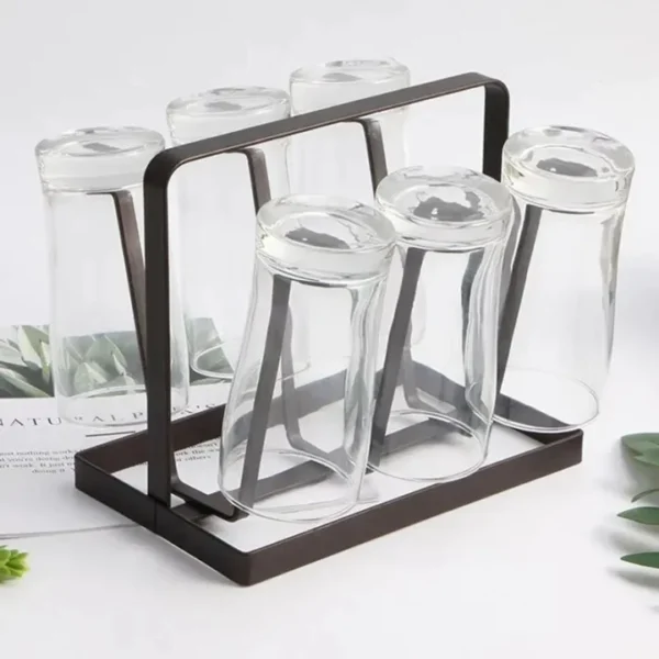 Premium Glass Holder Stand | Mug Stand for Kitchen | Space Saving Organizer