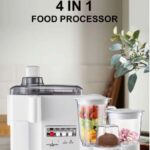 National Juicer, Blender & Grinder NJC 8825 with Copper Motor 4-in-1