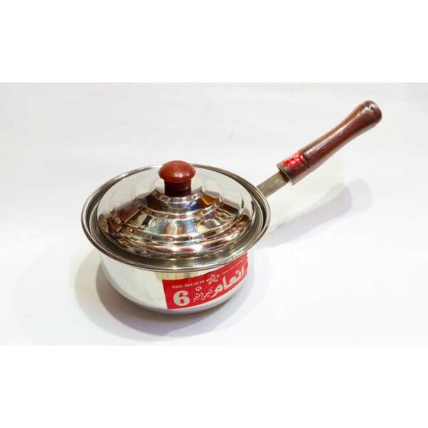 Stainless steel saucepan