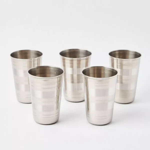 Stainless steel glass