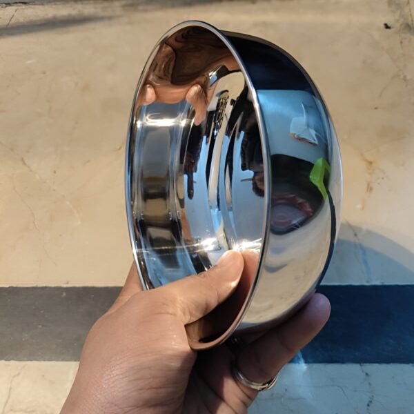 Stainless round bowl