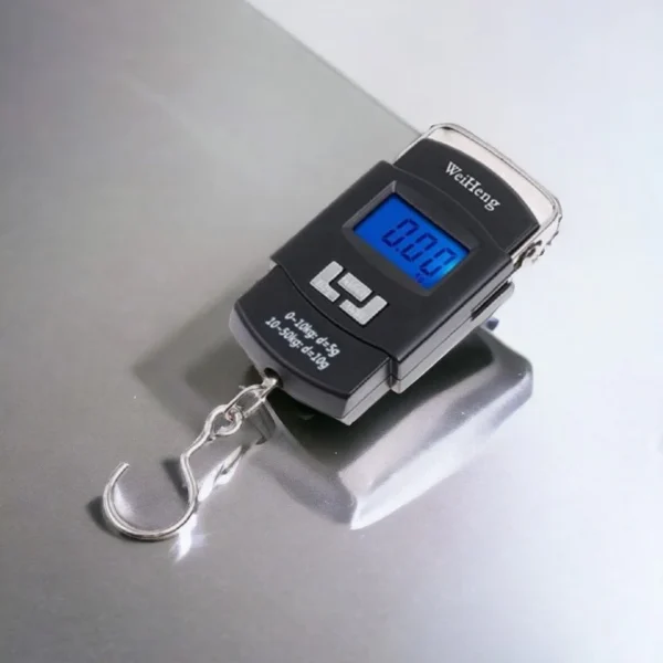 Imported Portable Digital Hanging Scale – Luggage, Kitchen, Pocket & Fishing Weight Scale (Up to 50kg)