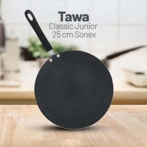 Sonex Junior Tawa – Compact & Durable Flat Pan for Perfect Rotis and Parathas