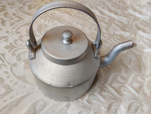 Silver Stainless Steel Kettle – 15 Cups | Durable & Elegant