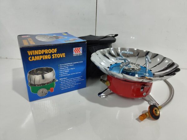 Mini Windproof Folding Stove – Compact Power for Outdoor Cooking
