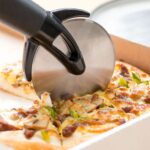 Premium Stainless Steel Large Pizza Cutter Wheel with Protective Cover – Super Sharp, Dishwasher Safe & Smooth Rotating Slicer