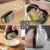 Premium Garlic Press Crusher & Mincer – Stainless Steel Garlic Squeezer, Slicer & Chopper Tool with Ergonomic Handle