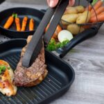 Sonex Solo Die Cast Non Stick Grill Pan – Premium Heavy Duty Cookware for Healthy Grilling