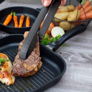 Sonex Solo Die Cast Non Stick Grill Pan – Premium Heavy Duty Cookware for Healthy Grilling