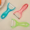 Transparent Plastic Julienne Peeler Vegetable Cutter – Durable & Sharp Blade for Effortless Slicing