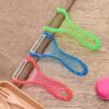 Transparent Plastic Julienne Peeler Vegetable Cutter – Durable & Sharp Blade for Effortless Slicing