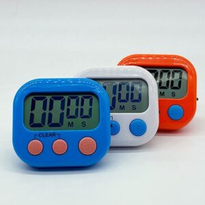 Digital Kitchen Countdown Timer Alarm with Stand – Loud Beep, Large Display, Perfect for Cooking