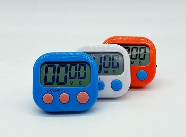 Digital Kitchen Countdown Timer Alarm with Stand – Loud Beep, Large Display, Perfect for Cooking