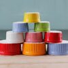 Pack of 6 Melamine Mini Dip Sauce Bowls – 2.5 Inch Double Glazed Small Bowls for Dips, Sauce, Chutney & Snacks