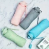 Folding Silicone Water Bottle | Portable, Reusable, Foldable Travel Bottle for Everyday Use