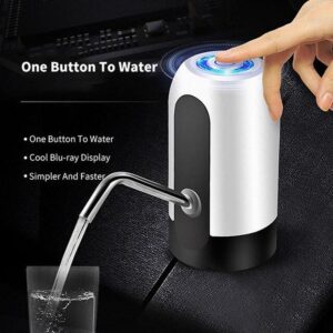 Electric Automatic Water Dispenser Pump – USB Rechargeable Bottle Pump for Home, Office & Outdoor Use