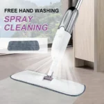 Healthy Spray Mop – Flat Floor and Kitchen Cleaning Mop with Microfiber Pad