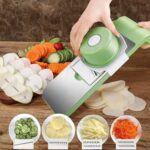 5-in-1 Multifunctional Vegetable Slicer & Cutter – Easy Kitchen Tool for Quick Food Prep