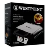 Westpoint Waffle Maker WF-8103 – Professional Nonstick Waffle Machine