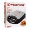 Westpoint Sandwich Toaster WF-2108 – 4 Slice Non-Stick Sandwich Maker | Compact, Durable & Easy to Clean
