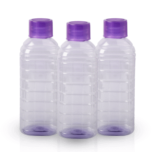 Premium 3-Pcs Plastic Water Bottle Set – 1000ml Each | Durable, Leak-Proof & Portable
