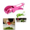 Multi Veg Cutter with 5 Blades – Efficient & Versatile Vegetable & Fruit Slicer (Random Colour)