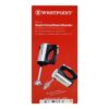 Westpoint WF-9802 Deluxe Hand Mixer & Hand Blender – 5 Speed Turbo Function, 400W Powerful Motor, 2 Beaters, 2 Hooks & 1 Blender Shaft