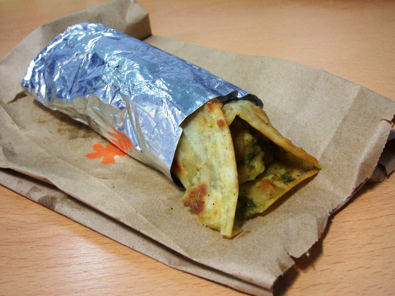 Masala Roti Wrap